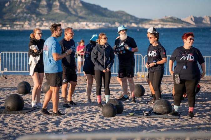 Volunteer team Marseille Throwdown